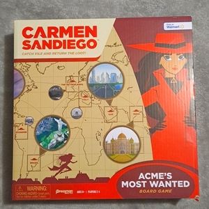 Carmen Sandiego board game